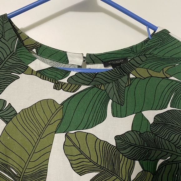 Anne Taylor Linen Blend Ladies S Blouse - Picture 7 of 9